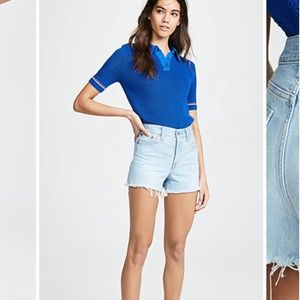 Levi’s Light Wash Wedgie Shorts